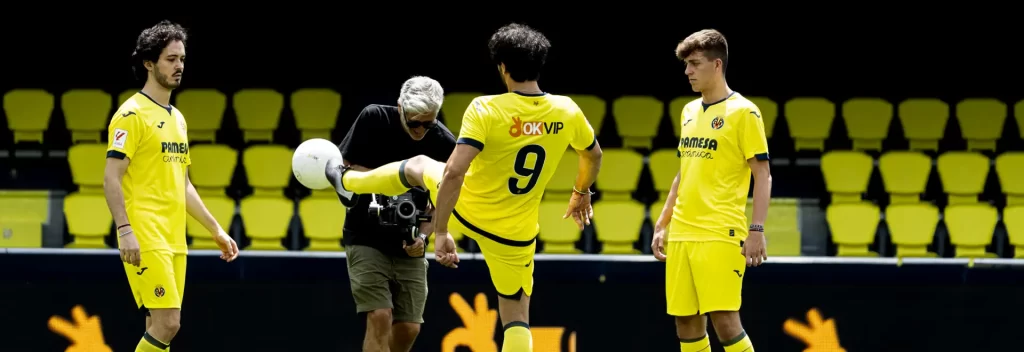 Hình ảnh sự kiện hợp tác giữa Villarreal và OKVIP