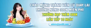 Chào mừng quay trở lại Jun88