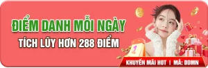 Khuyến mãi điểm danh mỗi ngày tặng 288