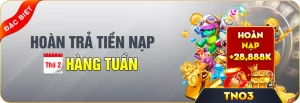 Hoàn trả tiền nạp hàng tuần