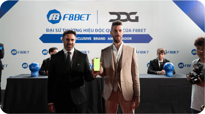 David De Gea làm đại sứ thương hiệu F8BET