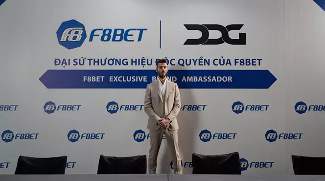 David De Gea làm đại sứ thương hiệu F8BET